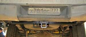 Фаркоп Toyota Hilux 2015- съемное крепление шара под американский квадрат