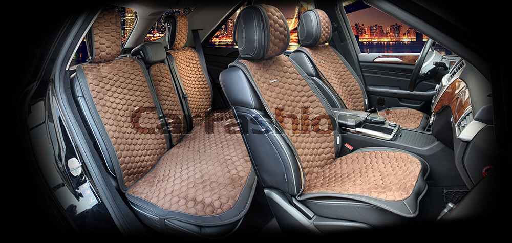 Комплект Накидок «CAPRI PLUS» черный/коричневый/коричневый 22248 Комплект Накидок «CAPRI PLUS» черный/коричневый/коричневый 22248