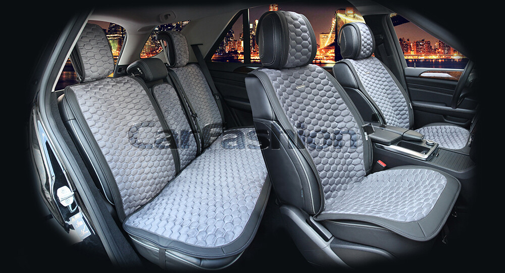 Комплект Накидок «CAPRI PLUS» черный/серый/серый 22249 Комплект Накидок «CAPRI PLUS» черный/серый/серый 22249