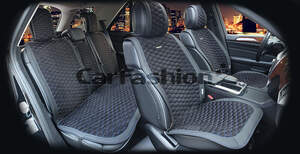 Комплект Накидок «CAPRI PLUS» черный/черный/синий 22242