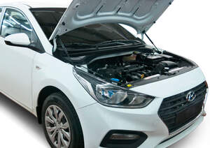 Упоры капота «Автоупор» для Hyundai Solaris 2017-