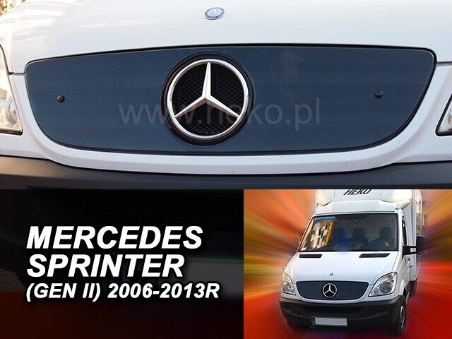 Дефлектор на решетку радиатора радиатора MERCEDES SPRINTER 2006-2014, Хеко (Польша) Дефлектор на решетку радиатора радиатора MERCEDES SPRINTER 2006-2014, Хеко (Польша)