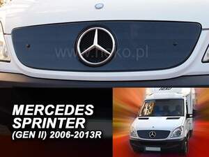 Дефлектор на решетку радиатора радиатора MERCEDES SPRINTER 2006-2014, Хеко (Польша)