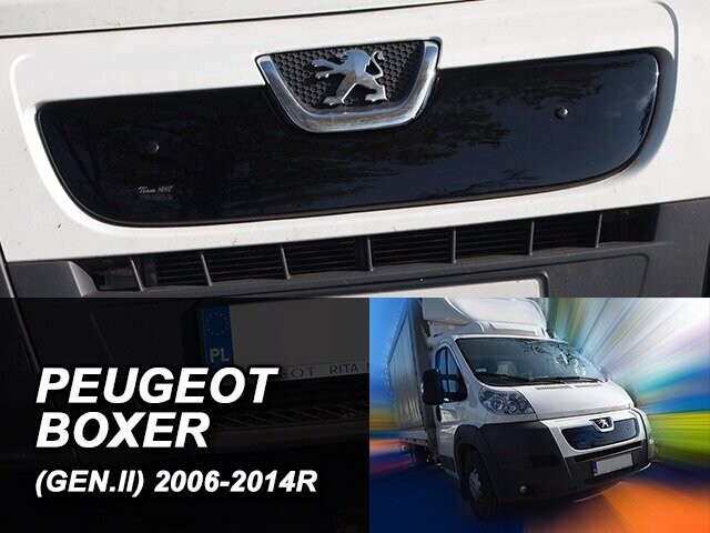 Дефлектор на решетку радиатора радиатора PEUGEOT BOXER 2006-2014 Дефлектор на решетку радиатора радиатора PEUGEOT BOXER 2006-2014