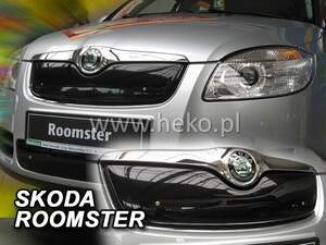 Дефлектор на решетку радиатора радиатора SKODA FABIA 2000-2007, Хеко (Польша)