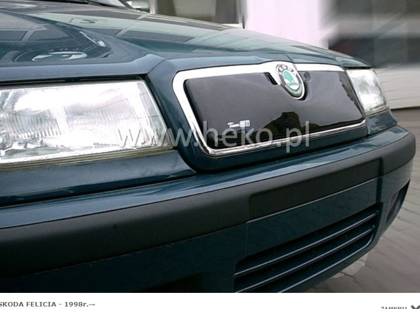 Дефлектор на решетку радиатора радиатора SKODA FABIA II/ROOMSTER 2006-2010-низ Дефлектор на решетку радиатора радиатора SKODA FABIA II/ROOMSTER 2006-2010-низ