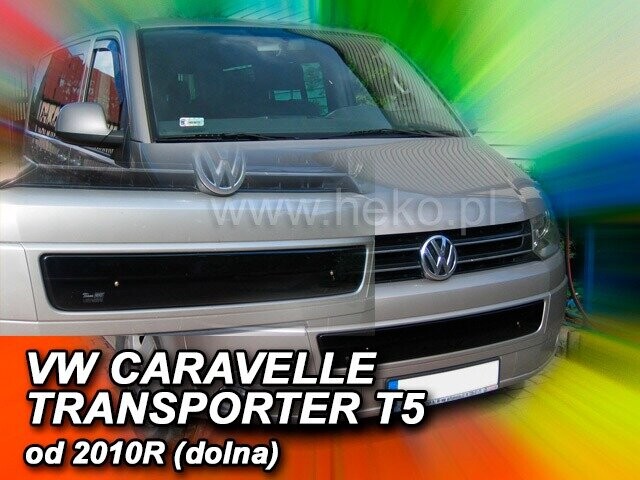 Дефлектор на решетку радиатора радиатора VW T-5 2003-2010г, Хеко (Польша) Дефлектор на решетку радиатора радиатора VW T-5 2003-2010г, Хеко (Польша)