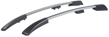 Рейлинги «APS» продольные алюминиевые для CHEVROLET NIVA (2002-2020)/TRAVEL (2020-н.в.) серые матовые Рейлинги «APS» продольные алюминиевые для CHEVROLET NIVA (2002-2020)/TRAVEL (2020-н.в.) серые матовые