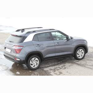 Рейлинги «APS» продольные алюминиевые для HYUNDAI Creta (2016-2021) черные Рейлинги «APS» продольные алюминиевые для HYUNDAI Creta (2016-2021) черные