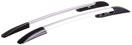 Рейлинги «APS» продольные алюминиевые для HYUNDAI SOLARIS серые Рейлинги «APS» продольные алюминиевые для HYUNDAI SOLARIS серые