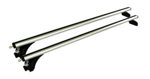 Багажник AMOS BOSS на интегриров.рейлинги CHERY Tiggo 5 SUV 5дв 2014-2018 (аэродинамич.дуги с замком)