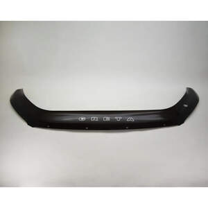 Дефлектор для капота (отбойник) HYUNDAI CRETA (2015-2021) «VIP-TUNING» длинный