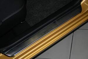 Накладки на пороги из нержавеющей стали KIA CEED 2006- "СОЮЗ-96"