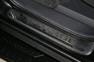 Накладки на пороги из нержавеющей стали KIA SPORTAGE 2016- "СОЮЗ-96"