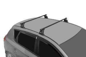 Багажник «LUX» с дугами1,2м прямоуг. Mazda CX-5 II 2017-н.в. со штатными местами