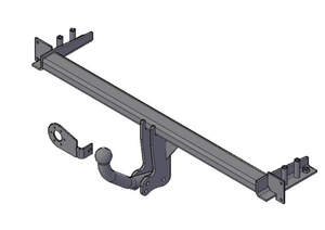 Фаркоп «Трейлер» Ravon Gentra 2015-, Daewoo Gentra 2013-2015, Chevrolet Lacetti седан 2004-2013, Daewoo Nubira седан 2003- твердое крепление шара