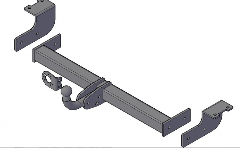 Фаркоп «Трейлер» для Lifan X60 2012-н.в. Фаркоп «Трейлер» для Lifan X60 2012-н.в.