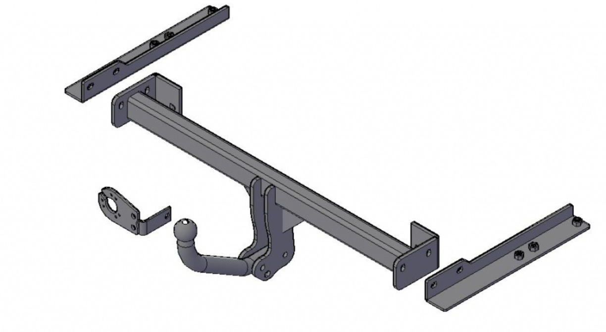 Фаркоп «Трейлер» Chevrolet Cruze седан 2009-2015, Chevrolet Cruze хетчбек 2011-2016 твердое крепление шара Фаркоп «Трейлер» Chevrolet Cruze седан 2009-2015, Chevrolet Cruze хетчбек 2011-2016 твердое крепление шара