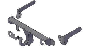 Фаркоп «Трейлер» для Chevrolet Captiva 2006-2015