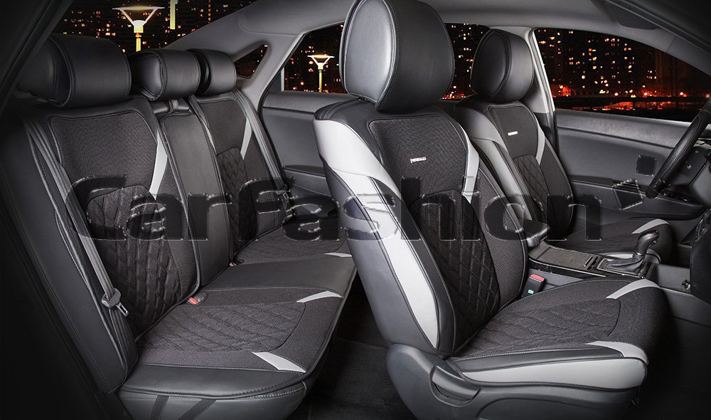 Комплект накидок «STING PLUS» серый/черный 22361 Комплект накидок «STING PLUS» серый/черный 22361