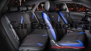 Комплект накидок «STING PLUS» синий/черный 22358