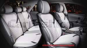 Комплект накидок «STING PLUS» черный/серый 22356