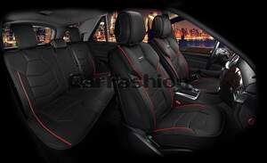 Комплект накидок «SAMURAI PLUS» красный/черный/черный 22341