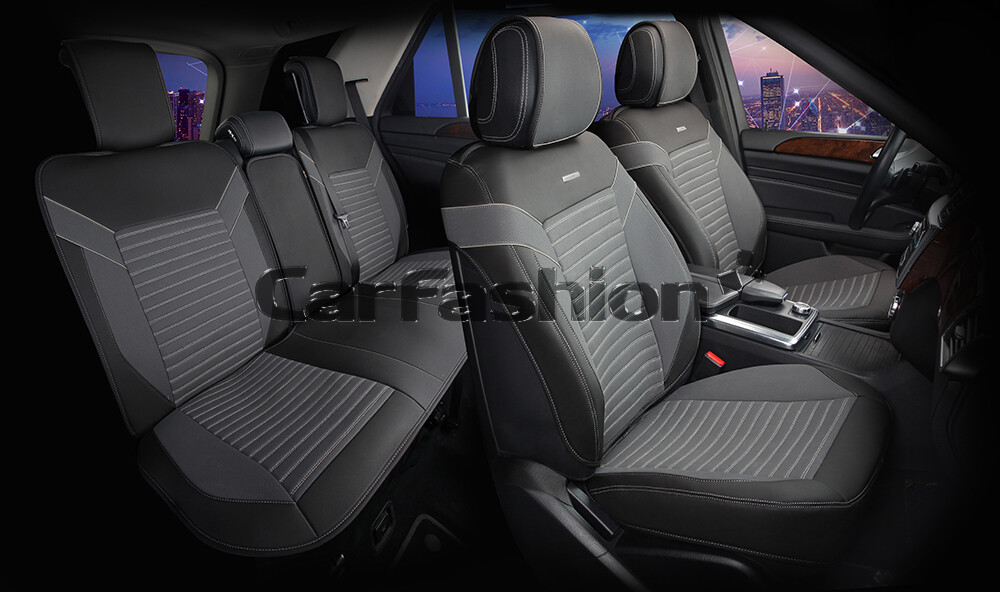 Комплект Накидок «CHESTER PLUS» черный/серый/серый 22334 Комплект Накидок «CHESTER PLUS» черный/серый/серый 22334