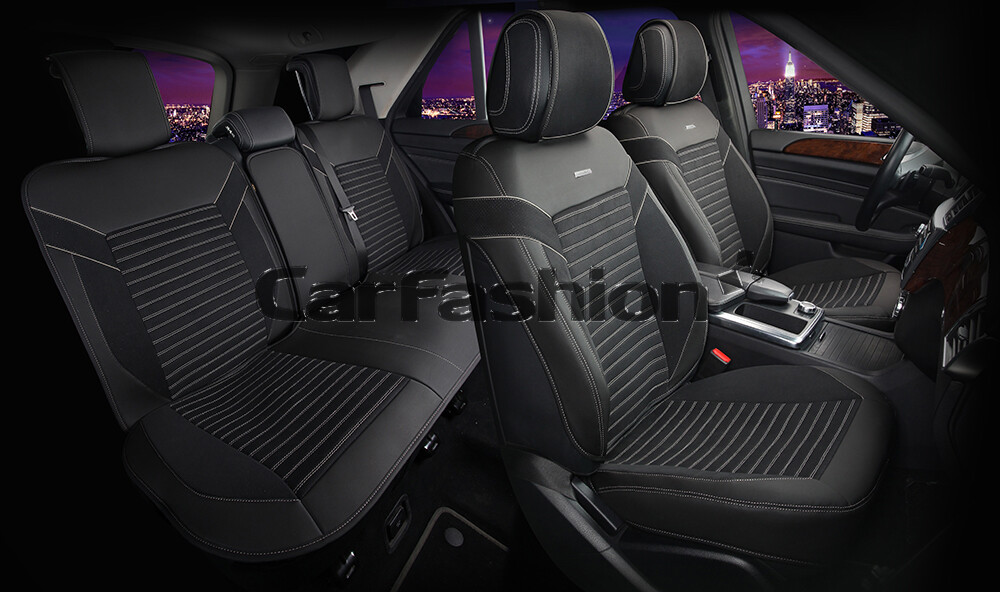 Комплект Накидок «CHESTER PLUS» черный/черный/серый 22330 Комплект Накидок «CHESTER PLUS» черный/черный/серый 22330