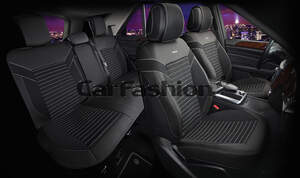 Комплект Накидок «CHESTER PLUS» черный/черный/серый 22330