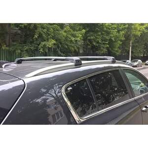 Багажные поперечины WingCarrier V2 на интегриров.рейлинги Audi Q7 II (2015-…) с замком, серебристые