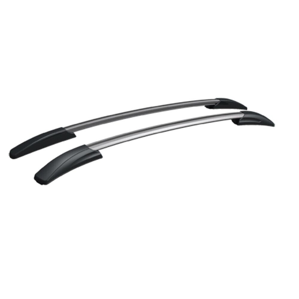 Рейлинги «APS» продольные алюминиевые для DATSUN ON DO седан серебристые Рейлинги «APS» продольные алюминиевые для DATSUN ON DO седан серебристые