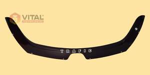 Дефлектор для капота (отбойник) RENAULT TRAFIC III (2014-) «VIP-TUNING»