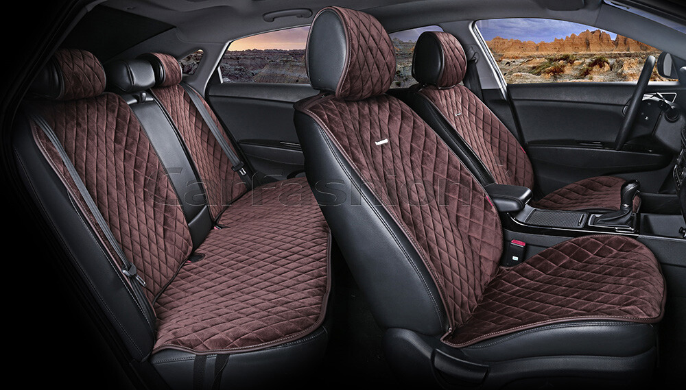 Комплект накидок «CALIFORNIA PLUS» черный/красный/красный 22416 Комплект накидок «CALIFORNIA PLUS» черный/красный/красный 22416