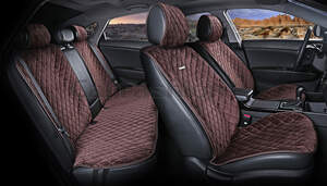 Комплект накидок «CALIFORNIA PLUS» черный/красный/красный 22416