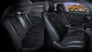 Комплект накидок «CALIFORNIA PLUS» черный/черный/черный 22414