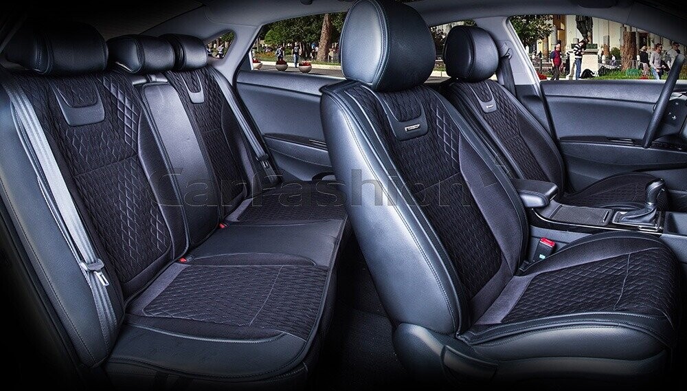 Комплект накидок «TORINO PLUS» черный/черный/черный 22208 Комплект накидок «TORINO PLUS» черный/черный/черный 22208