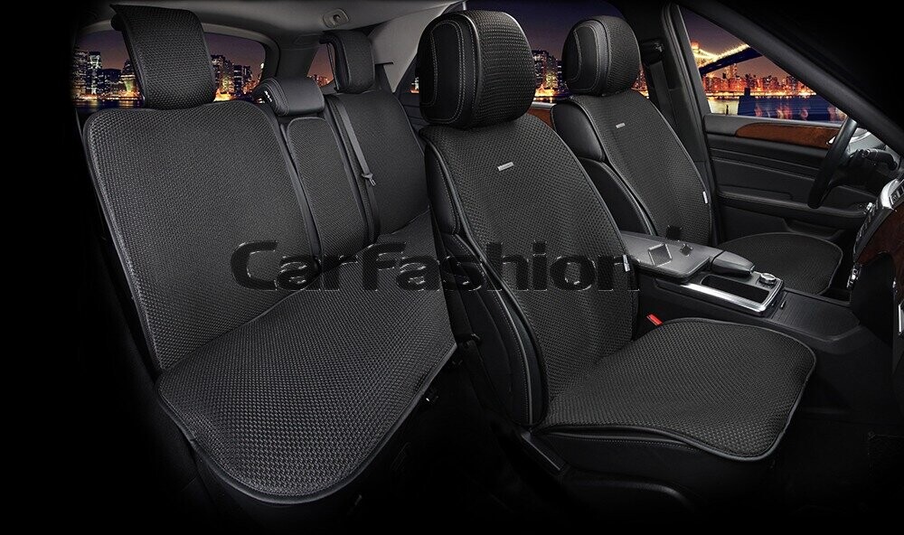 Комплект накидок «VERONA PLUS» черный/черный/черный 22280 Комплект накидок «VERONA PLUS» черный/черный/черный 22280