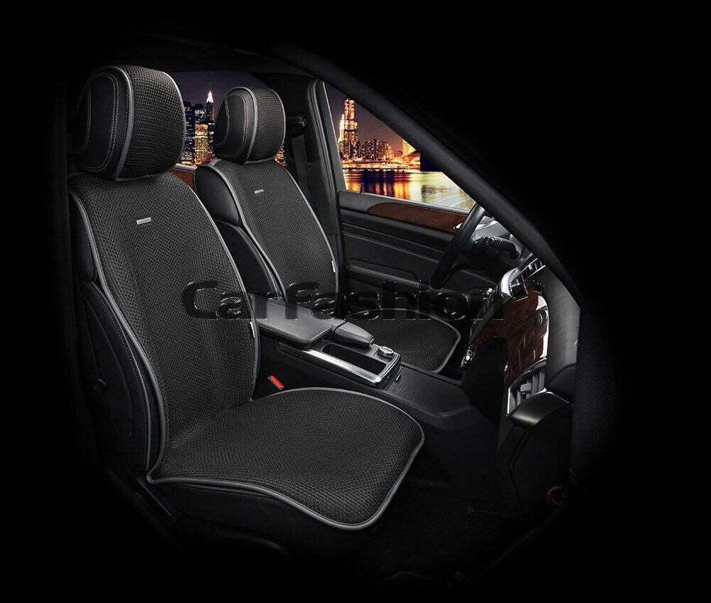 Накидки передние «VERONA» черный/т.серый/черный 21912 Накидки передние «VERONA» черный/т.серый/черный 21912