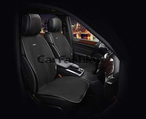 Накидки передние «VERONA» черный/черный/зеленый 21924