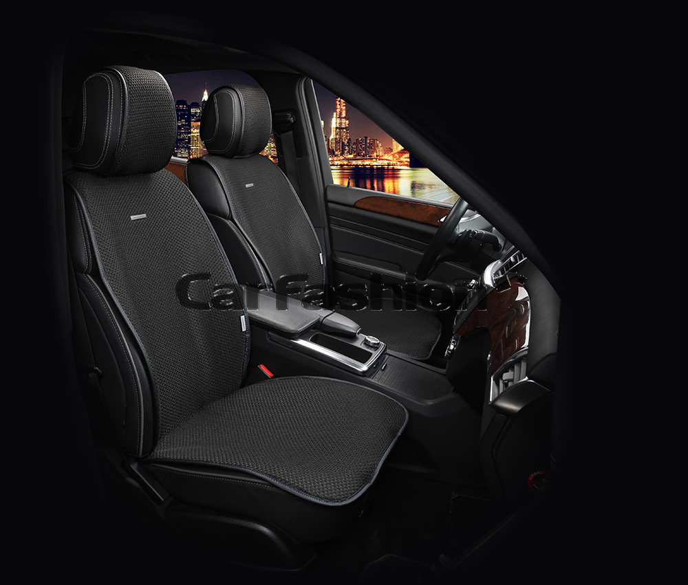 Накидки передние «VERONA» черный/черный/красный 21921 Накидки передние «VERONA» черный/черный/красный 21921