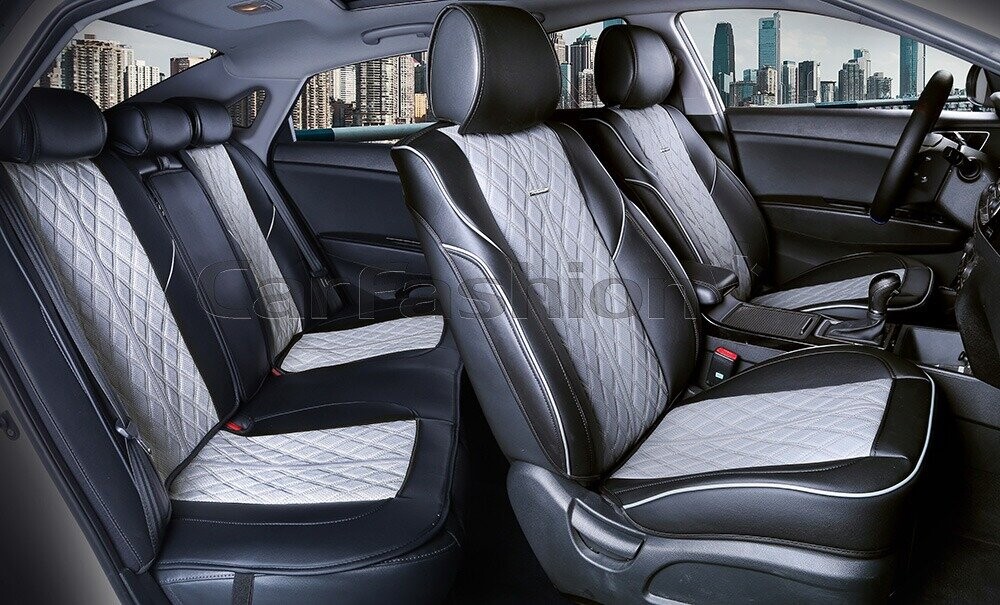 Комплект накидок «BALATON PLUS» серый/серый/черный 22396 Комплект накидок «BALATON PLUS» серый/серый/черный 22396