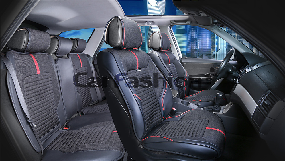 Комплект Накидок «SECTOR PLUS» красный/черный/черный 22277 Комплект Накидок «SECTOR PLUS» красный/черный/черный 22277