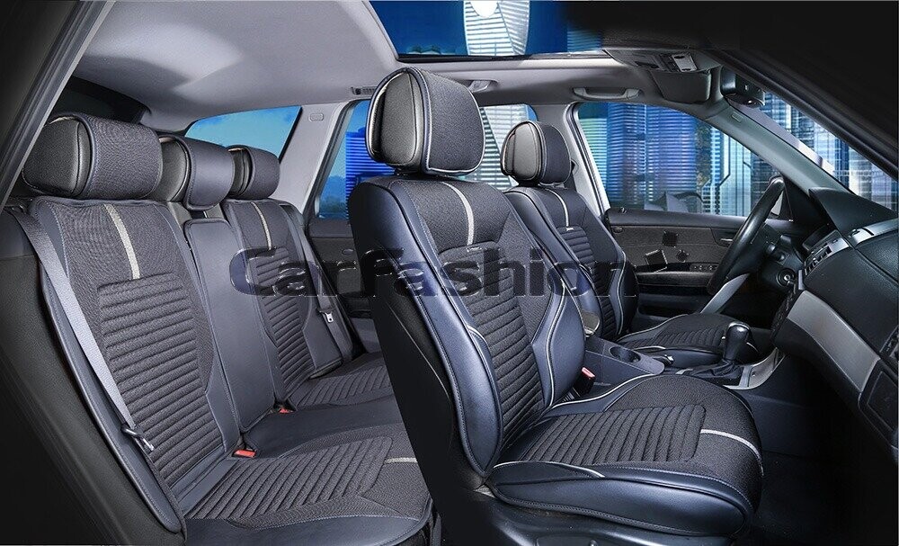 Комплект Накидок «SECTOR PLUS» св.серый/черный/черный 22278 Комплект Накидок «SECTOR PLUS» св.серый/черный/черный 22278