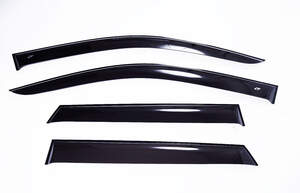 Дефлекторы окон накладные AUDI A6 (2011-; кузов 4G,C7) универсал «CT КОБРА Тюнинг»