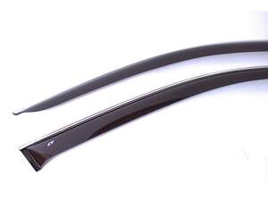 Дефлекторы окон накладные HYUNDAI VERACRUZ (2007-) «COBRA» хром.молдинг Дефлекторы окон накладные HYUNDAI VERACRUZ (2007-) «COBRA» хром.молдинг