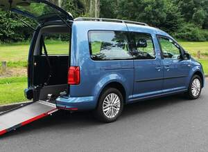 Рейлинги «SKYPORT» продольные для VW СADDY MAXI II (2010-н.в.) черные от Erkul