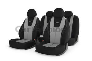 Чехлы универсальные   «DOUGLAS» св.серый/черный/св.серый 22038