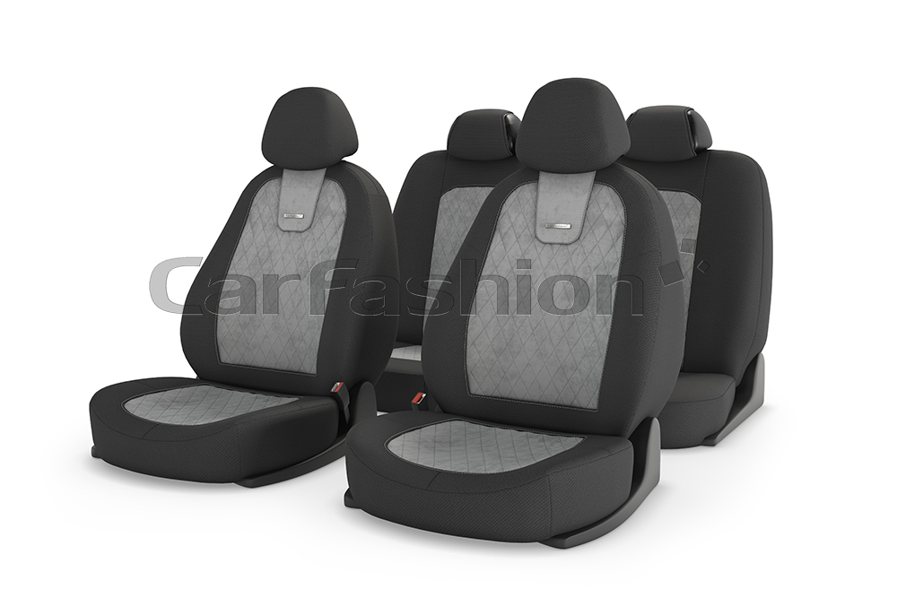 Чехлы универсальные «COLOMBO» св.серый/т.серый/св.серый 11052 Чехлы универсальные «COLOMBO» св.серый/т.серый/св.серый 11052