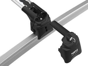 Багажные поперечины TURTLE AIR 2 на интегриров.рейлинги MERSEDES BENZ GLC(X253) 2015-н.в.  серебристые